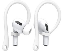 Knaak Sport Hook geschikt voor Airpods Pro/3 - Oorhaken - Siliconen - 1 paar - Wit - Veilig Sporten