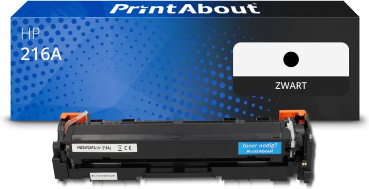 PrintAbout Huismerk HP 216A (W2410A) Toner Zwart