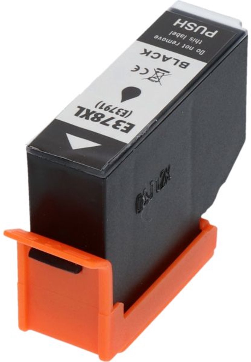 PrintAbout huismerk Inktcartridge 378 (C13T37814010) Zwart geschikt voor Epson