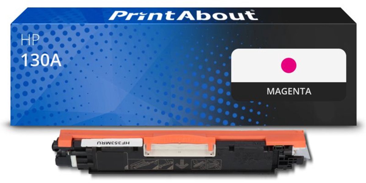 HP 130A (CF353A) toner magenta Huismerk