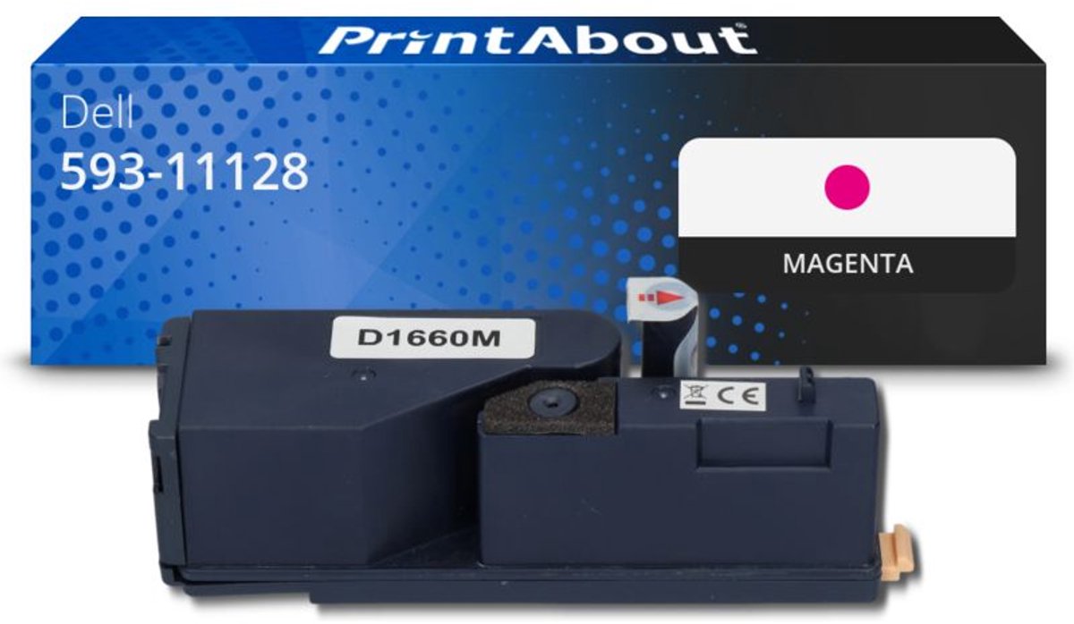 PrintAbout - Alternatief voor de Dell 593-11128 / magenta