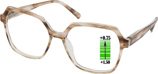 Lunettes de lecture Vista Bonita Mira Multifocal-Érable-+1,50