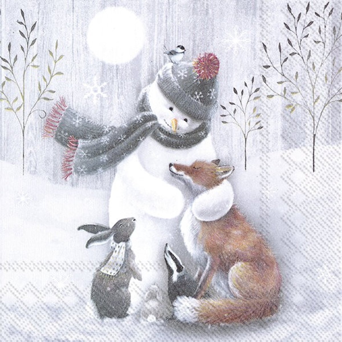 IHR - Lunch servetten - Frosty hug