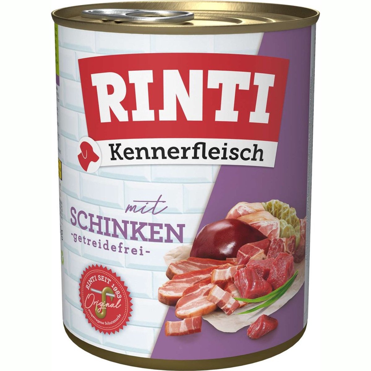 Rinti - Pur Kennerfleisch 12x800g - Ham