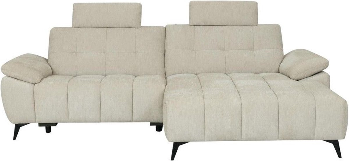 Giga Meubel Chaise Longue Bank Colorado - Beige Rechts
