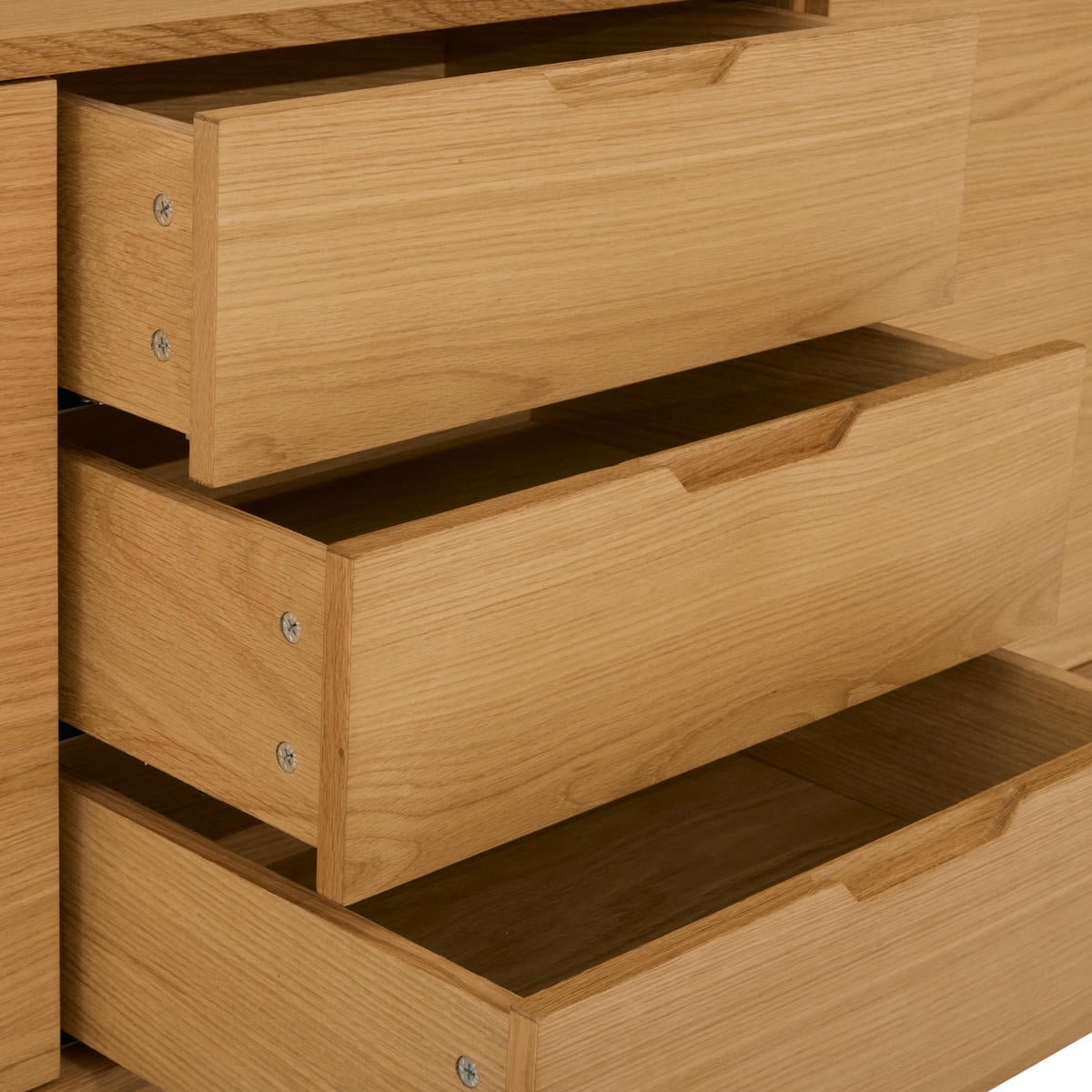 G***-M Dressoir Nyborg Naturel Oil 180cm - Giga Meubel