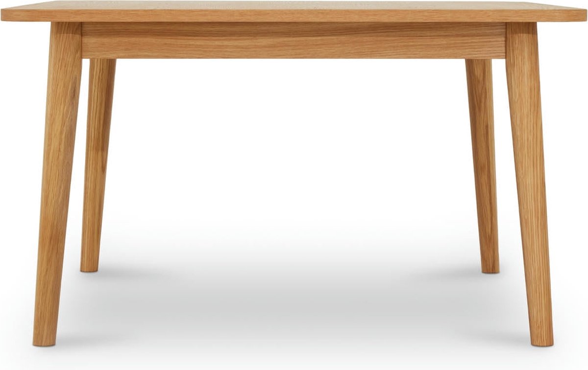 Salontafel Naturel Oil - Eiken Fineer - 90x90x52 cm - Salontafel Nyborg - Giga Meubel