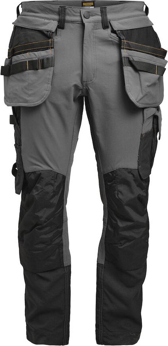 Jobman 2391 Craftsman Trousers Stretch 65239170 - Donkergrijs/Zwart - C60