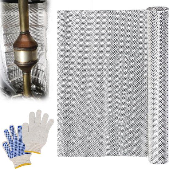 10mm dikke aluminiumvezels demper katoen auto-is... - Vicedeal