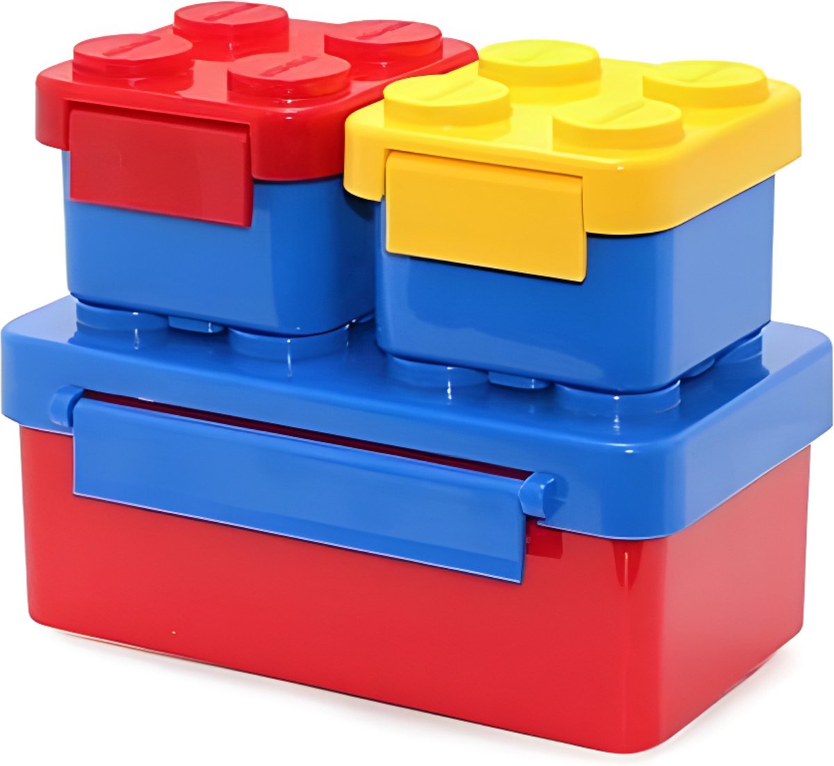 Blok Broodtrommel Small - 15x9,5 cm - Brooddoos - Lunchbox