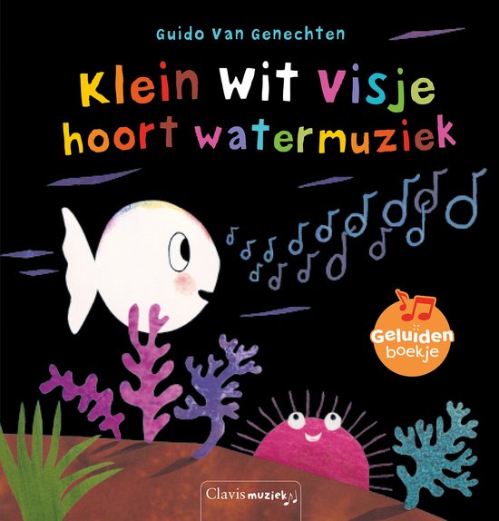 Klein wit visje - Klein wit visje hoort watermuziek