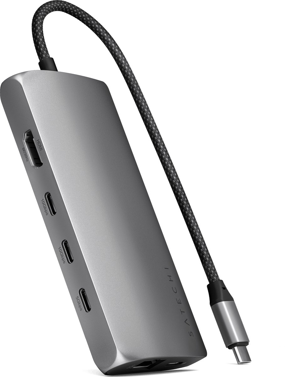 Satechi USB-C Multiport 8K Ethernet Adapter