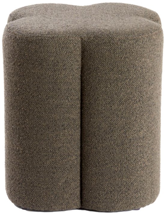 Pouf Nalani Light & Living - Marron - 38x38x45cm - Moderne