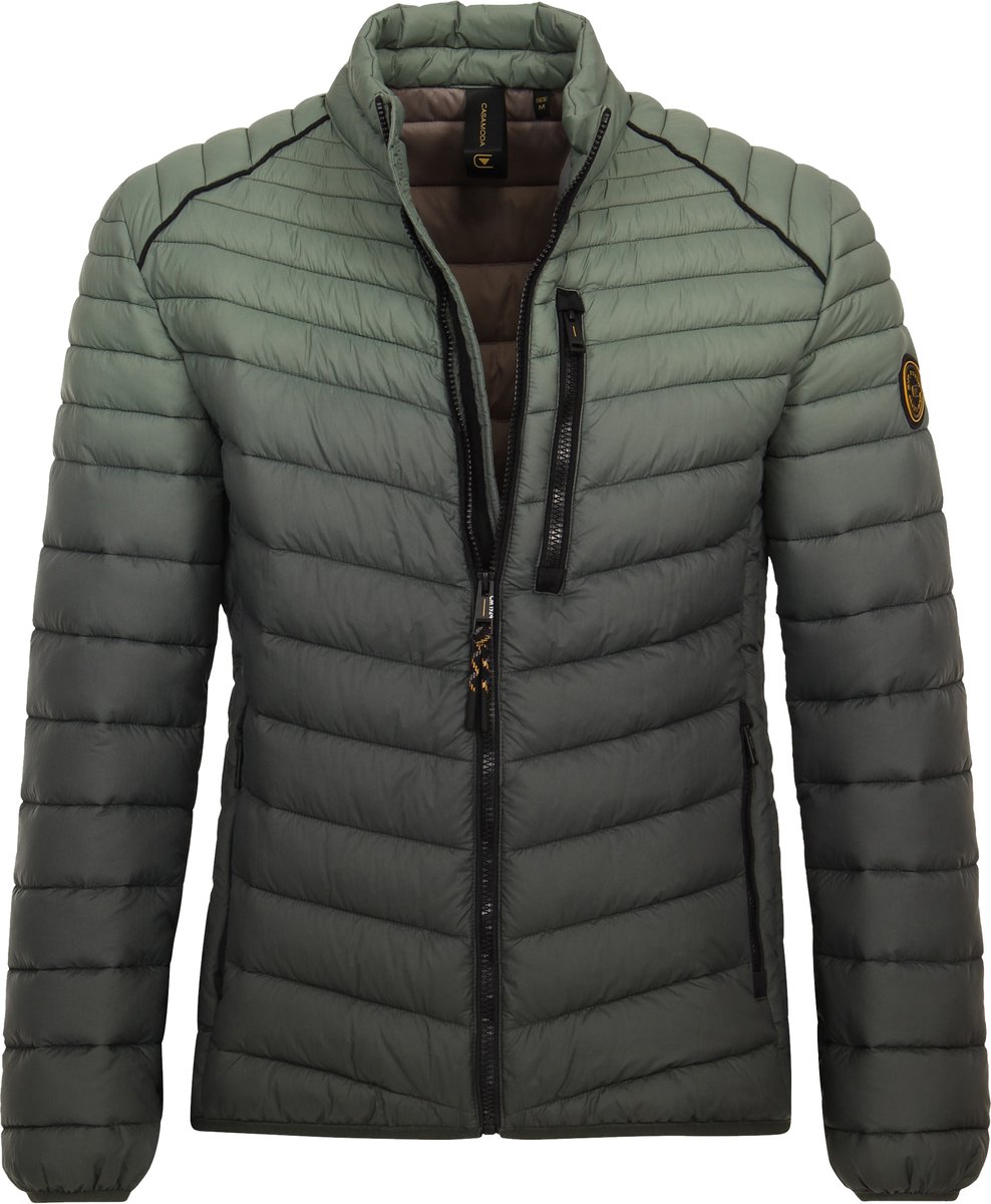 CASA MODA comfort fit tussenjas - groen