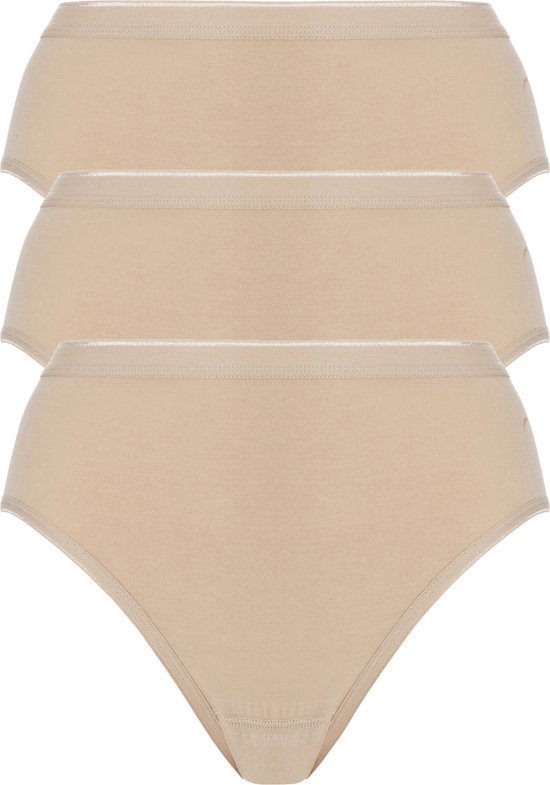 Ten Cate Highleg 3Pack Basic beige Maat S bol
