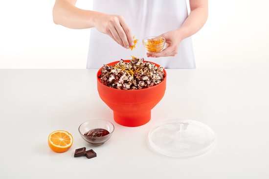 Lékué Magnetron Popcorn Maker - Red — afbeelding 5