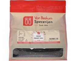 Van Beekum Specerijen - Peper Zwart Heel - 1 KG (hersluitbare stazak)