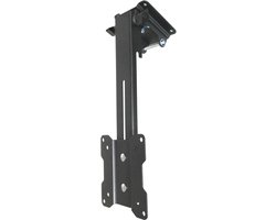 Plafondbevestiging voor Zwarte LCD LED TV PC Monitoren - Schuin Dak Camper Truck Opvouwbaar VESA 75 100 Model: L87B