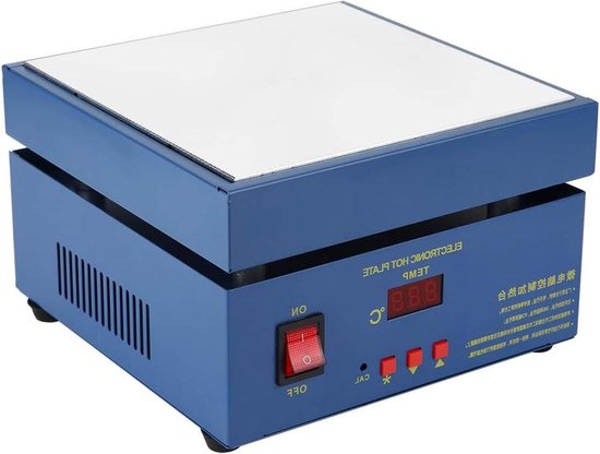 Voorverwarmingsstation Ac 800w 50 350 ° C Led Microcomputer Elektrische 