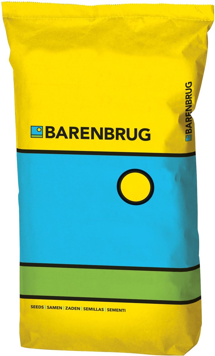 Barenbrug graszaad 15kg tot 500m² - Rapide - sportgazon - Voor een sterke en dichte grasmat - Minder maaibeurten nodig - Voor 500m²