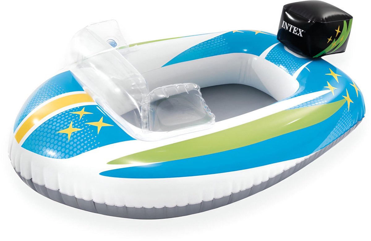 Intex Pool Cruiser Auto bootje | opblaasbootje | kinderbootje