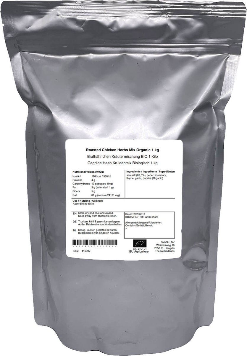 Kip Kruiden Kiemarm - 1 Kg - Holyflavours