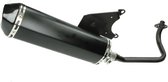 Uitlaat Jamarcol Vespa LX50 4t / Vespa S 4t / Primavera 4t / Sprint 4t / Piaggio Zip 2000 4t 2v Motoren (Jamarcol) zwart