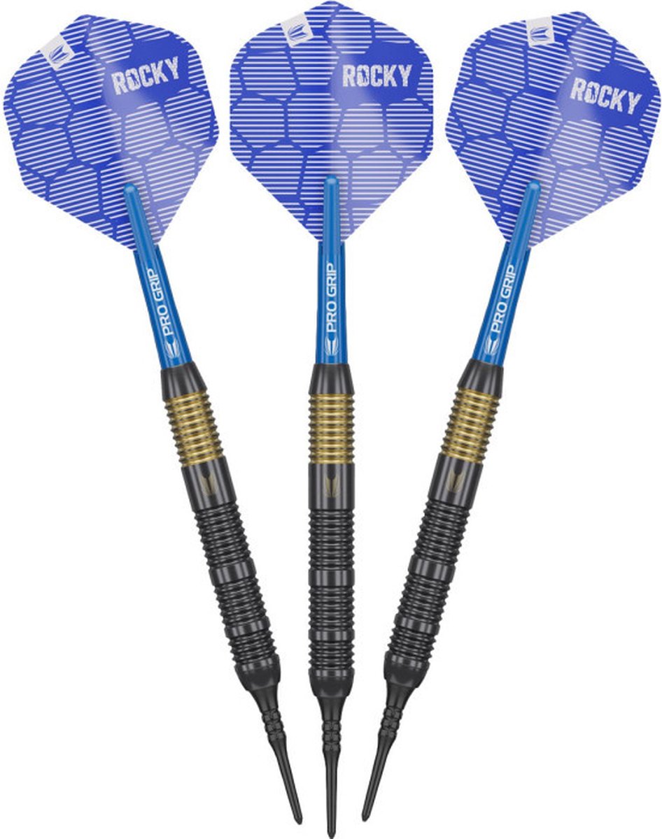 Target Josh Rock Brass Set 22 Pieces Soft Tip - Dartpijlen