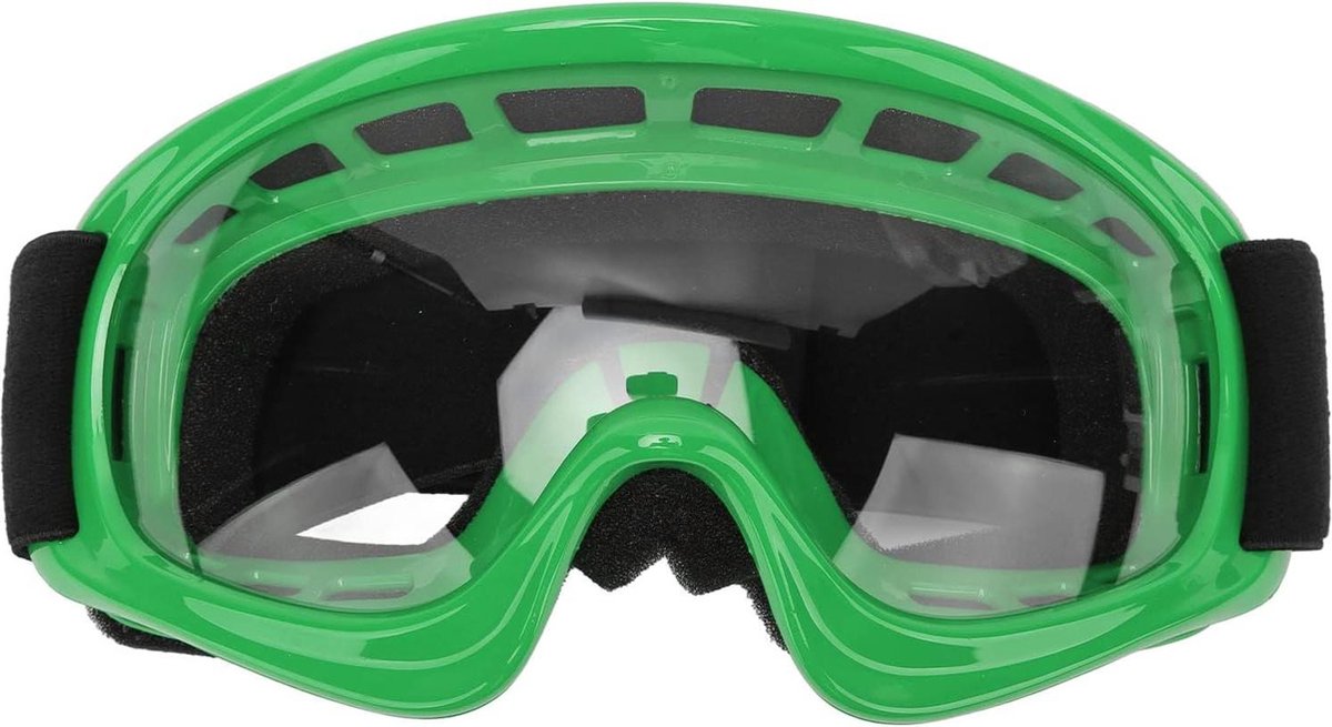 Crossmotorbril voor Kinderen UV-bescherming Motorcrossbril - Buiten Fietsen - Groente .