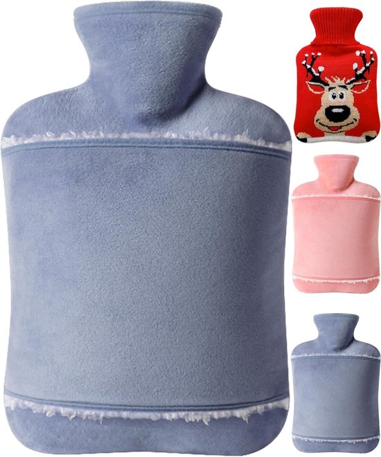 LEVERIE Klassieke en knuffelzachte damesbadjas/ochtendjas/saunamantel met knoopriem, zakken en capuchon of reverskraag, Wit/Beige, L