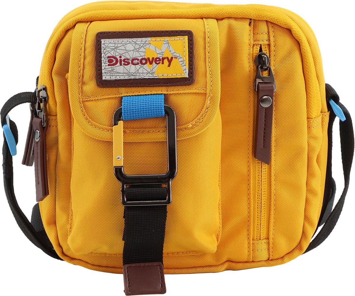 Discovery Schoudertas | Crossbody tas - Icon - D00713 - Geel - Geel