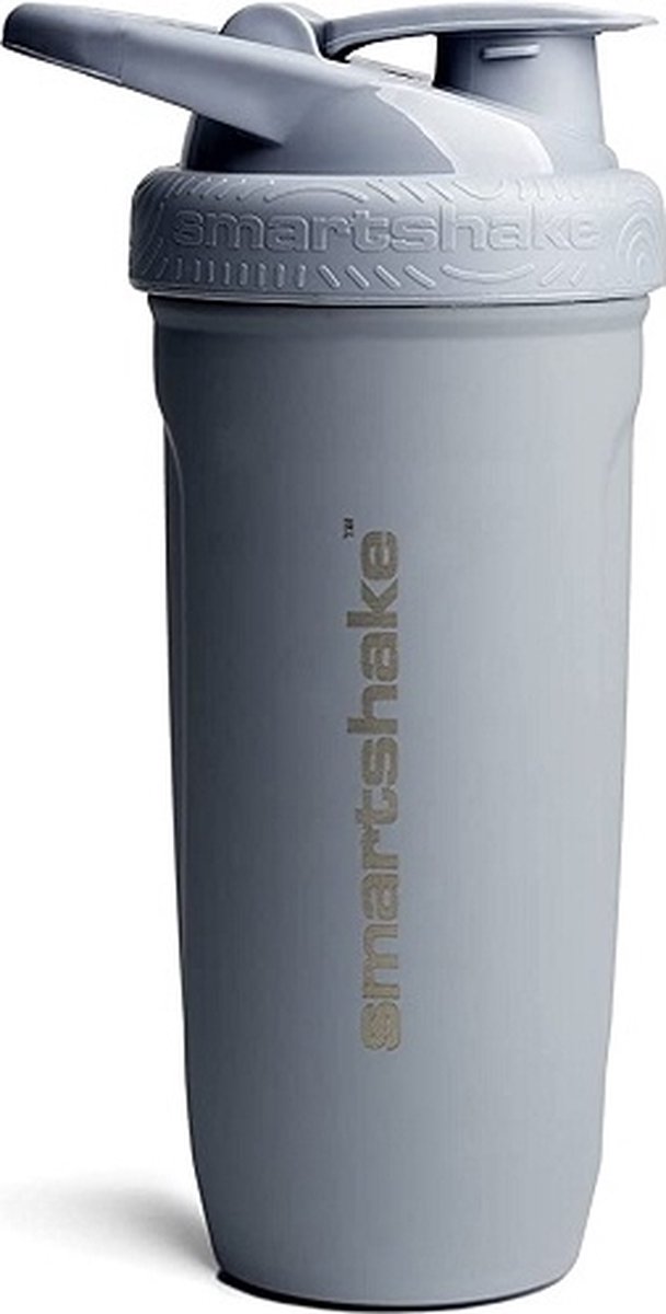Goedkoopste Smartshake Reforce Stainless Steel (900ml) Gray - Accessoires - Shakers & Mixers