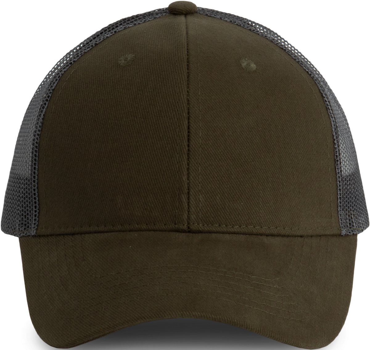 K-up Pet Trucker - 6 panelen KP158 - Dark Khaki / Dark Grey - One size
