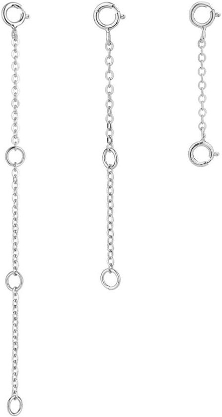 Verlengketting Zilver-kleurig - ca. 50X3mm - Metaal - Verlengketting