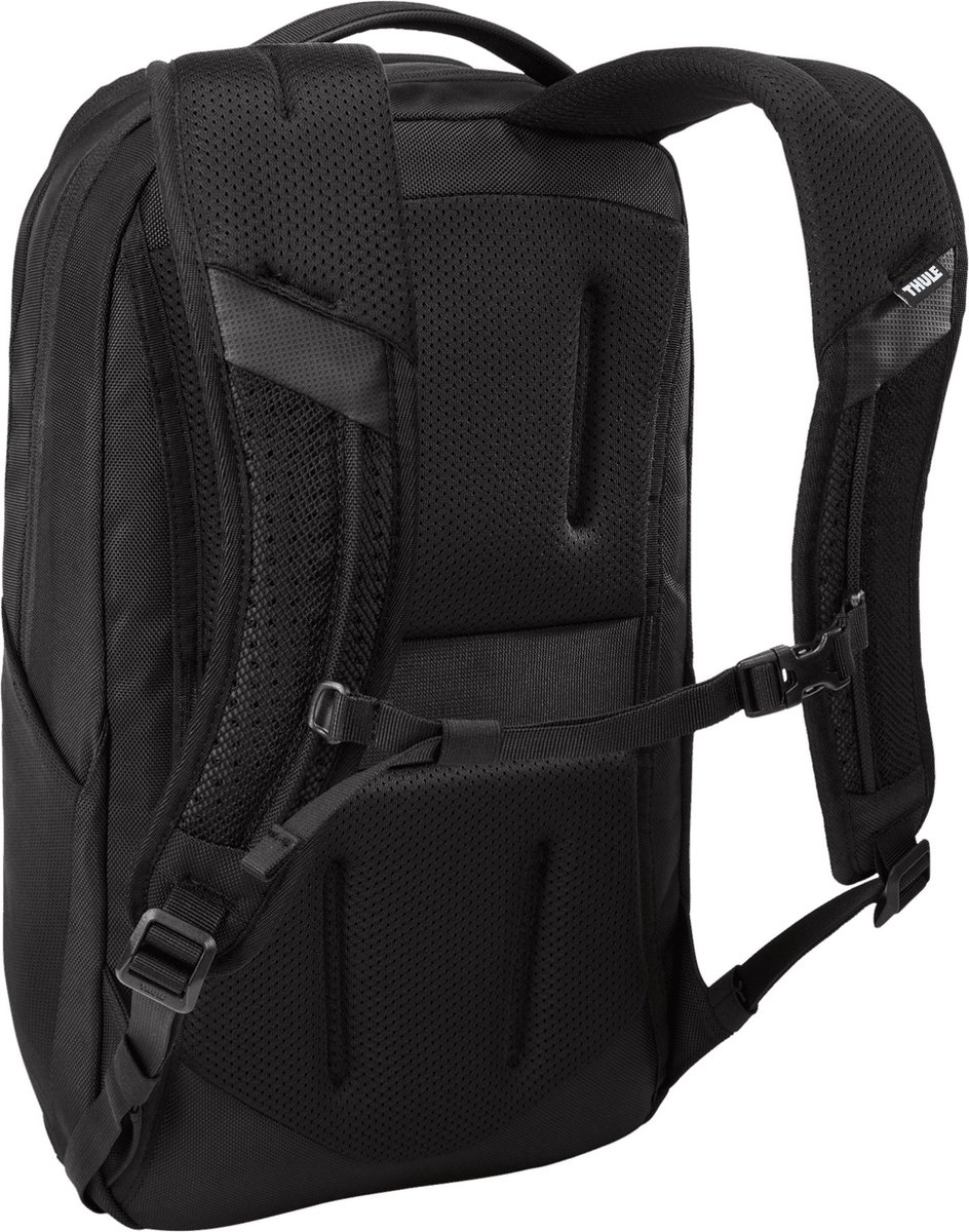 THULE vrije tijd rugzak rugzak met laptopvak Accent Recycled Backpack 20L Black zwart – foto 5