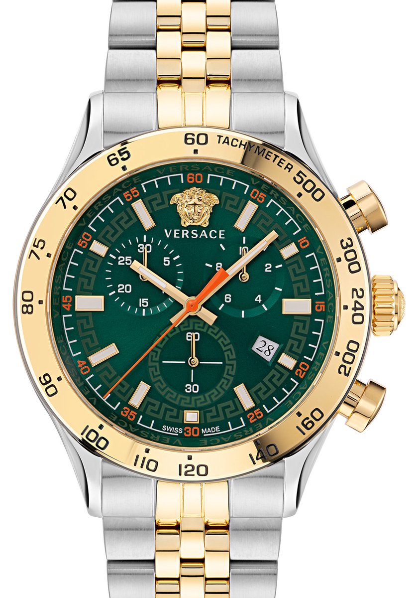 Versace - VE2U00522 - Polshorloge - Heren - Kwarts - Hellenyium Chrono