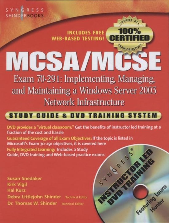 MCSA/MCSE Implementing, Managing, and Maintaining a Microsof ... - cover
