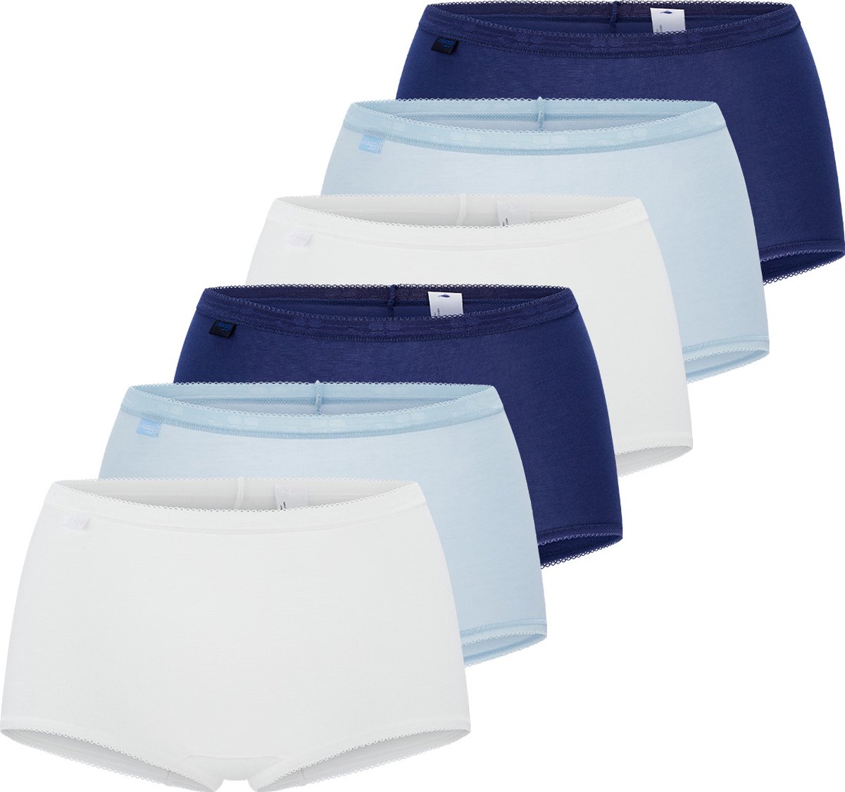 sloggi Dames maxi slip 6 pack Basic+