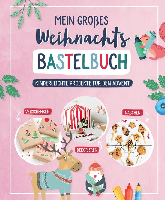 Mein großes Weihnachts-Bastelbuch - cover