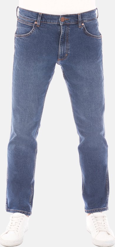 Wrangler Jeans pour hommes Greensboro régulier/droit Blauw 36W / 34L