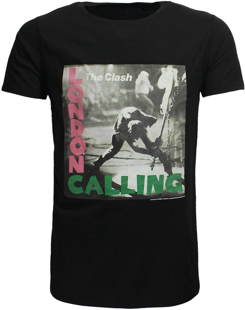 The Clash London Calling T-Shirt - Officiële Merchandise - L