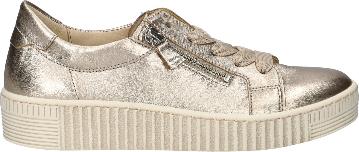 Gabor Best Fitting dames sneaker - Goud