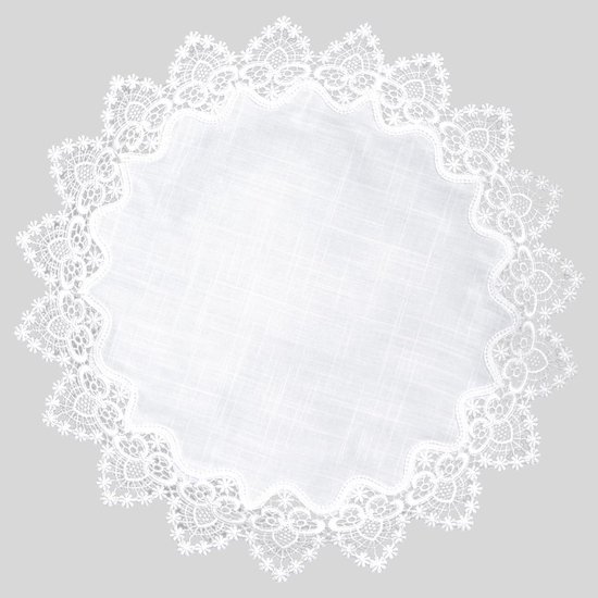 Tafelkleed rond katoen 130 cm | Asian Spirit