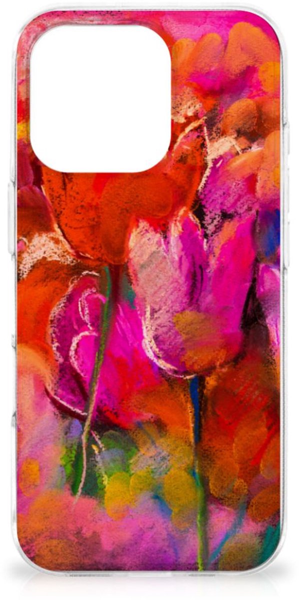 Hoesje maken iPhone 16 Pro Max Tulips