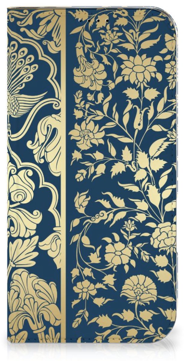 iPhone 16 Plus Smart Cover Beige Flowers
