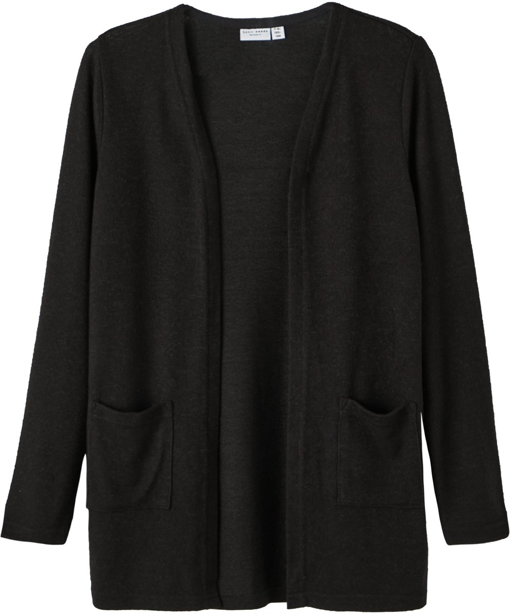 Name it gebreid vest Lange pasvorm