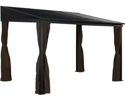 Sojag Aluminium terrasoverkapping Portland 288x426x240cm - antraciet