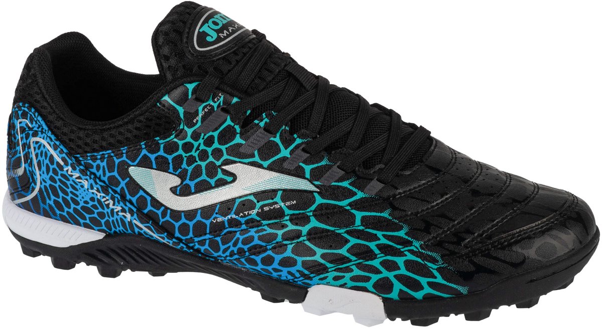 Joma Maxima 25 MAXS TF, Mannen, Zwart, Voetbalschoenen, maat: 41