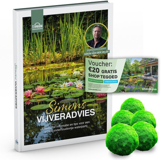 Simons Vijveradvies Boek - Nederlands + Mosballen