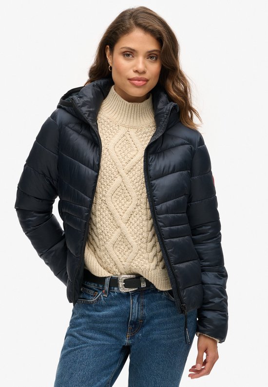 Superdry HOODED FUJI QUILT PADDED JKT Dames Jas - Maat S